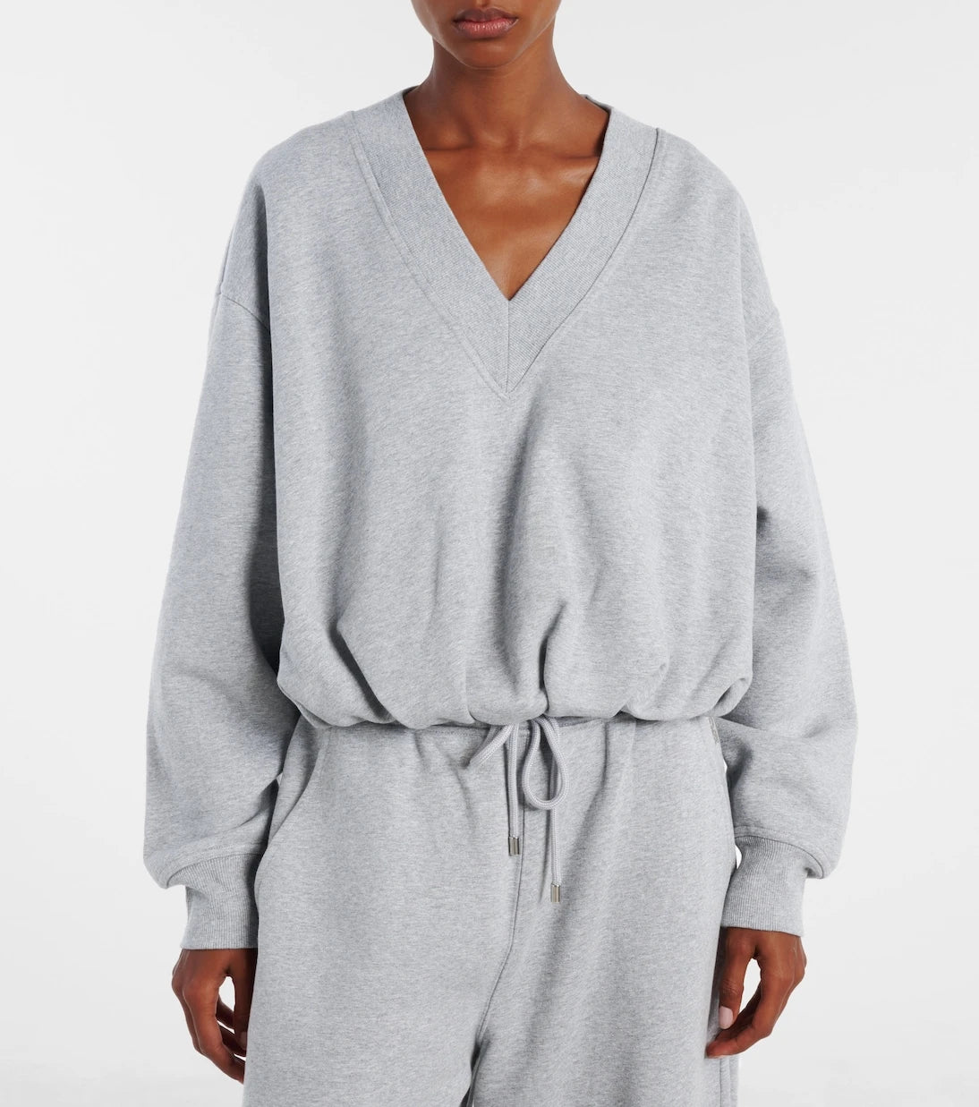 Sportmax - Colleg cotton-blend jersey sweatshirt