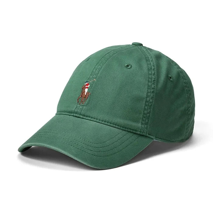 Памучна шапка с козирка Polo Ralph Lauren