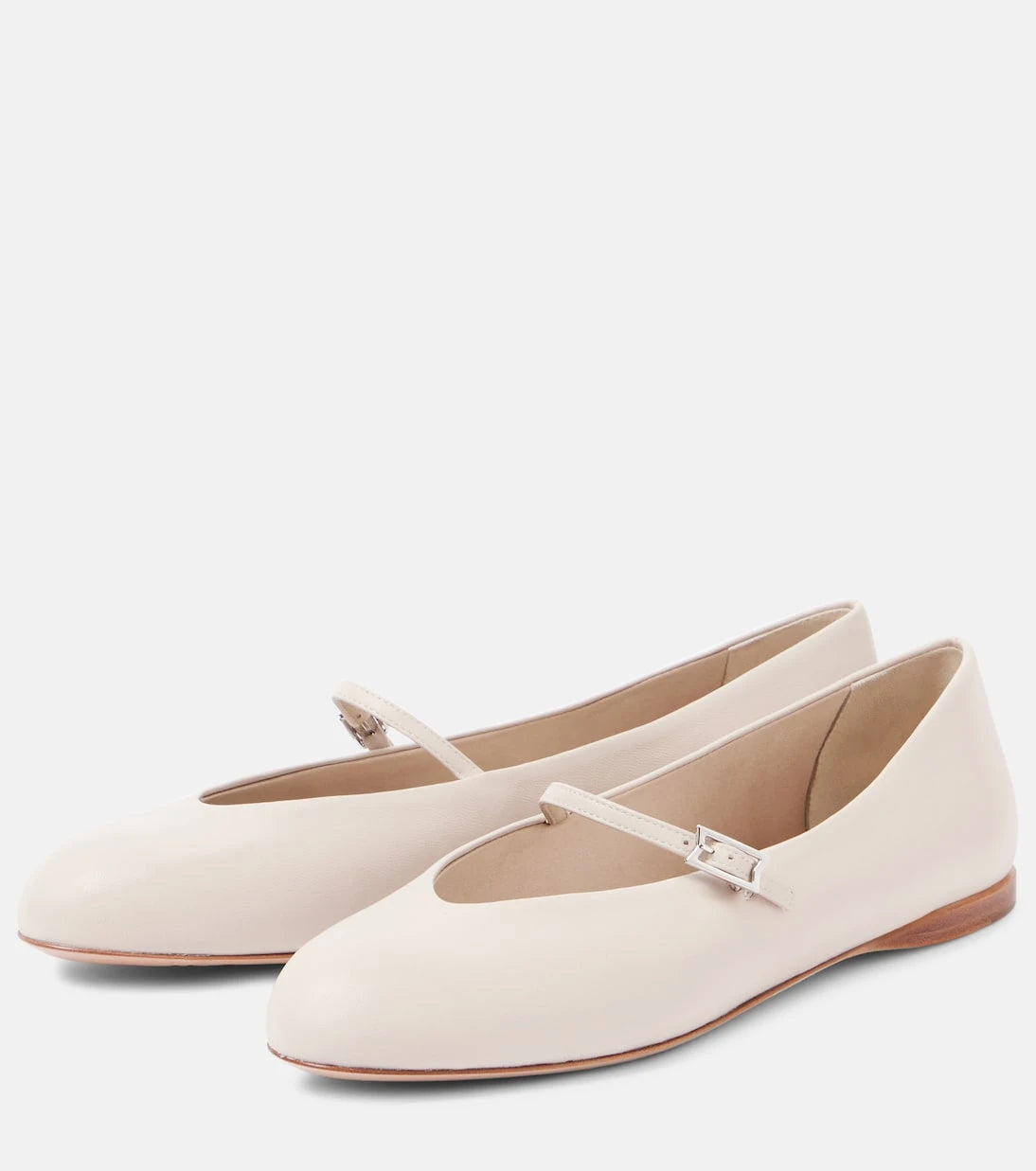 Max Mara - Leather ballet flats