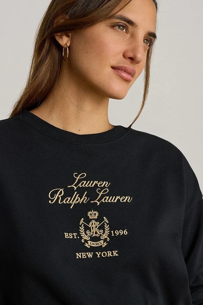 Lauren Ralph Lauren pamuklu kadın sweatshirt