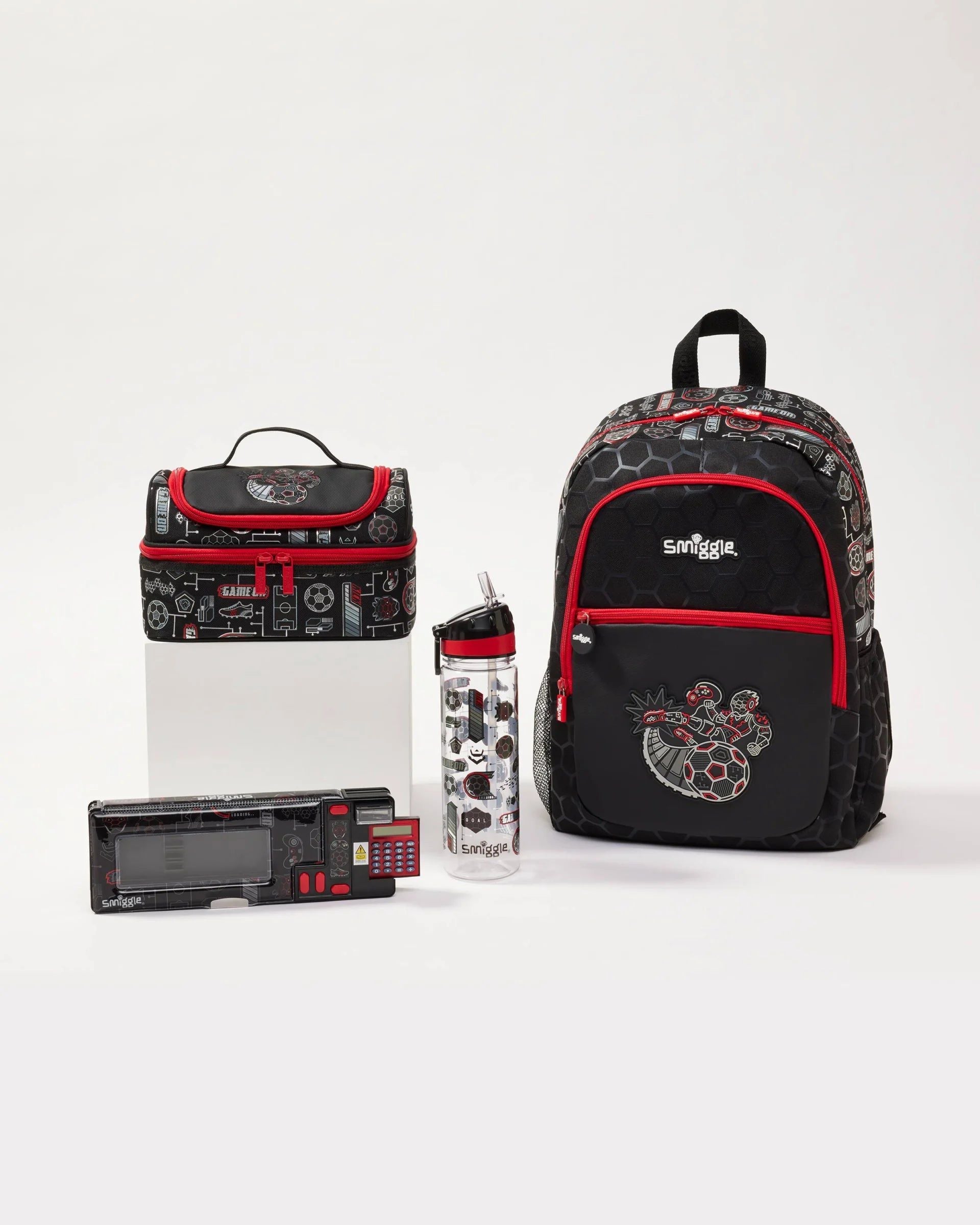 Smiggle - Away 4 Parçalı Okul Çantası Seti