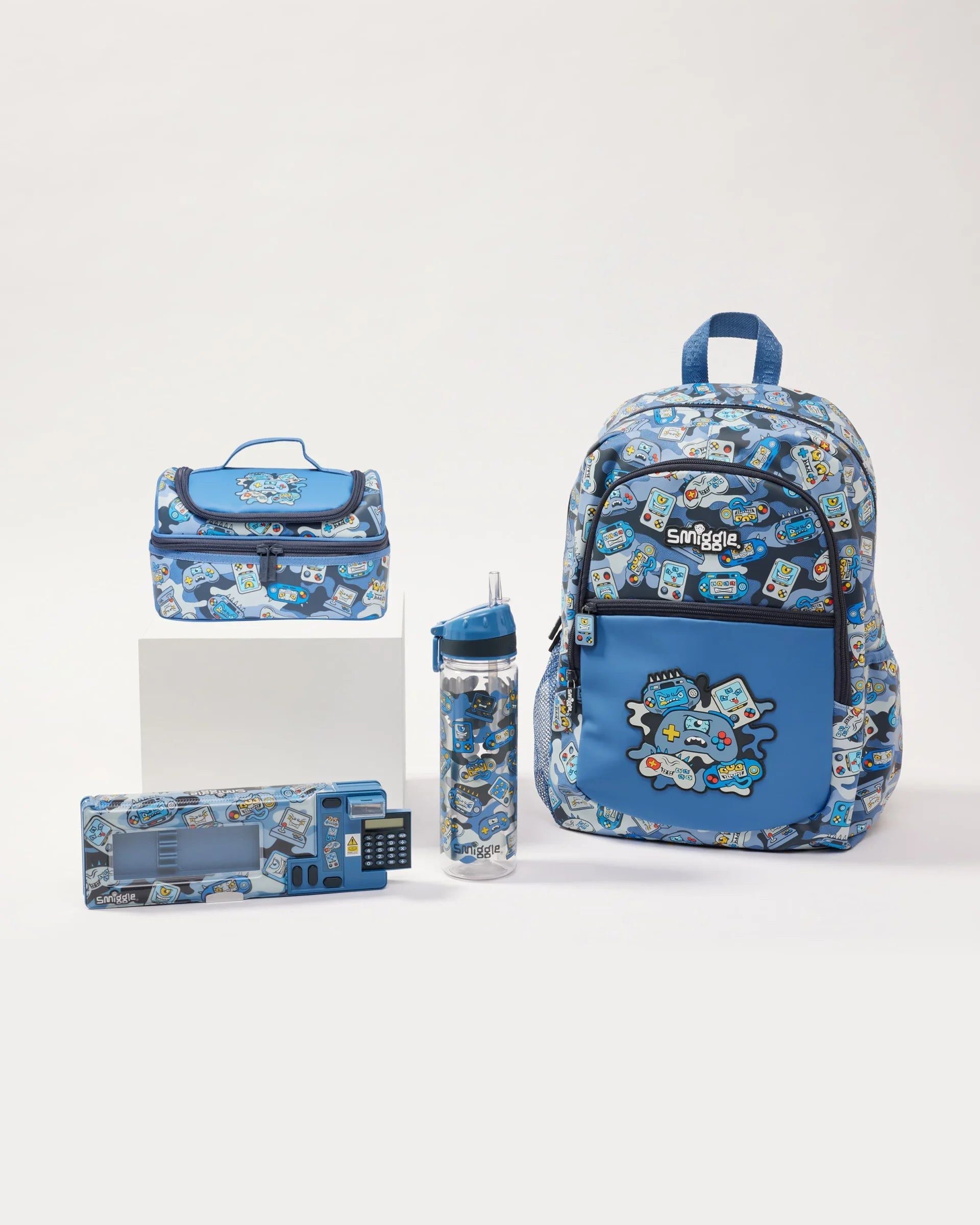 Smiggle - Away 4 Parçalı Okul Çantası Seti