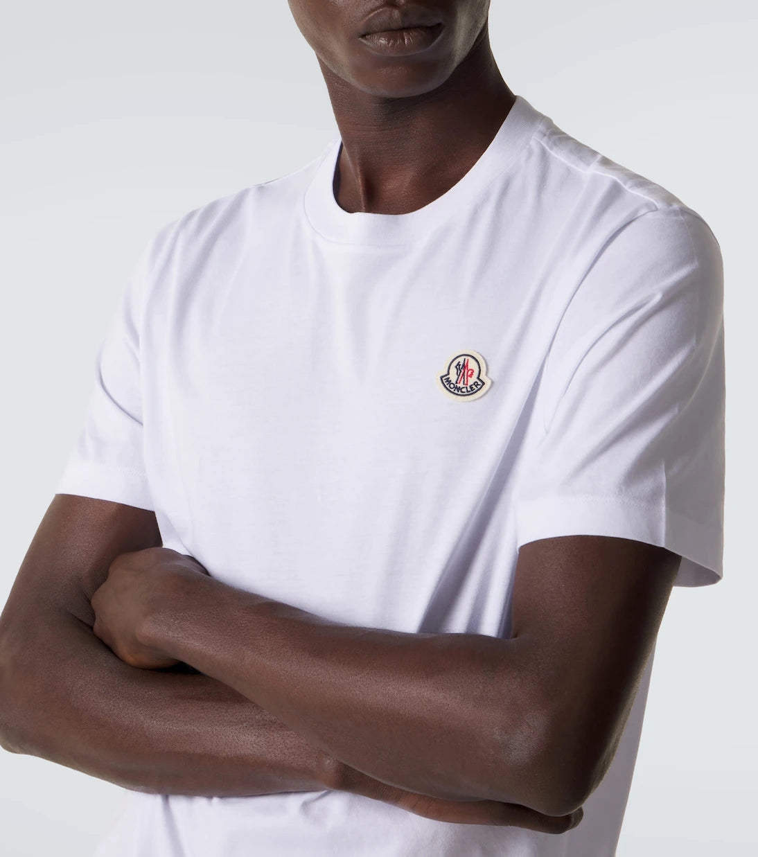 Moncler - مجموعة من 3 تيشيرتات من قطن الجيرسيه