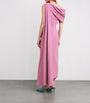 Maite Cape Midi Dress NEW ORCHID/AMARATHUS