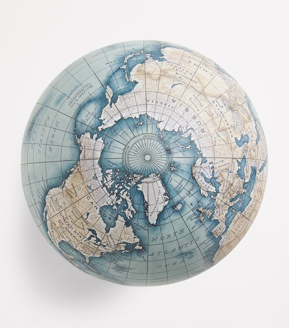Titanium Prussian Blue Pocket Globe (12cm)