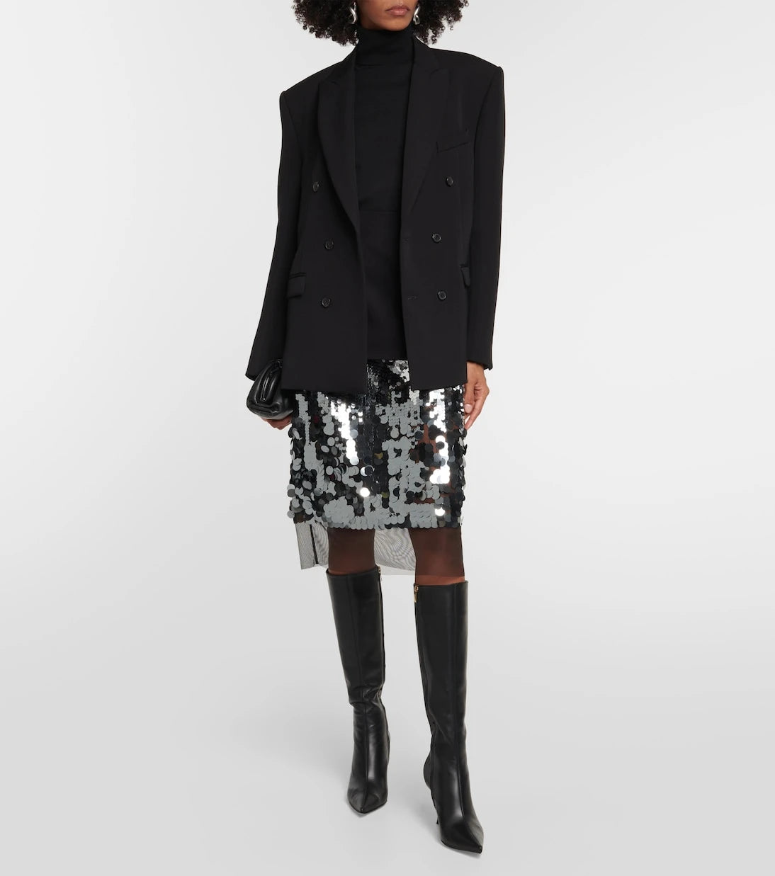 Dorothee Schumacher - Sequin-trimmed midi skirt