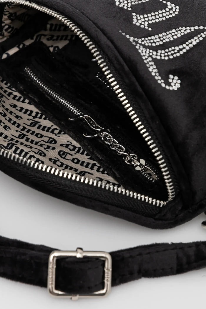 Juicy Couture kadın kadife crossbody çanta KIMBERLY
