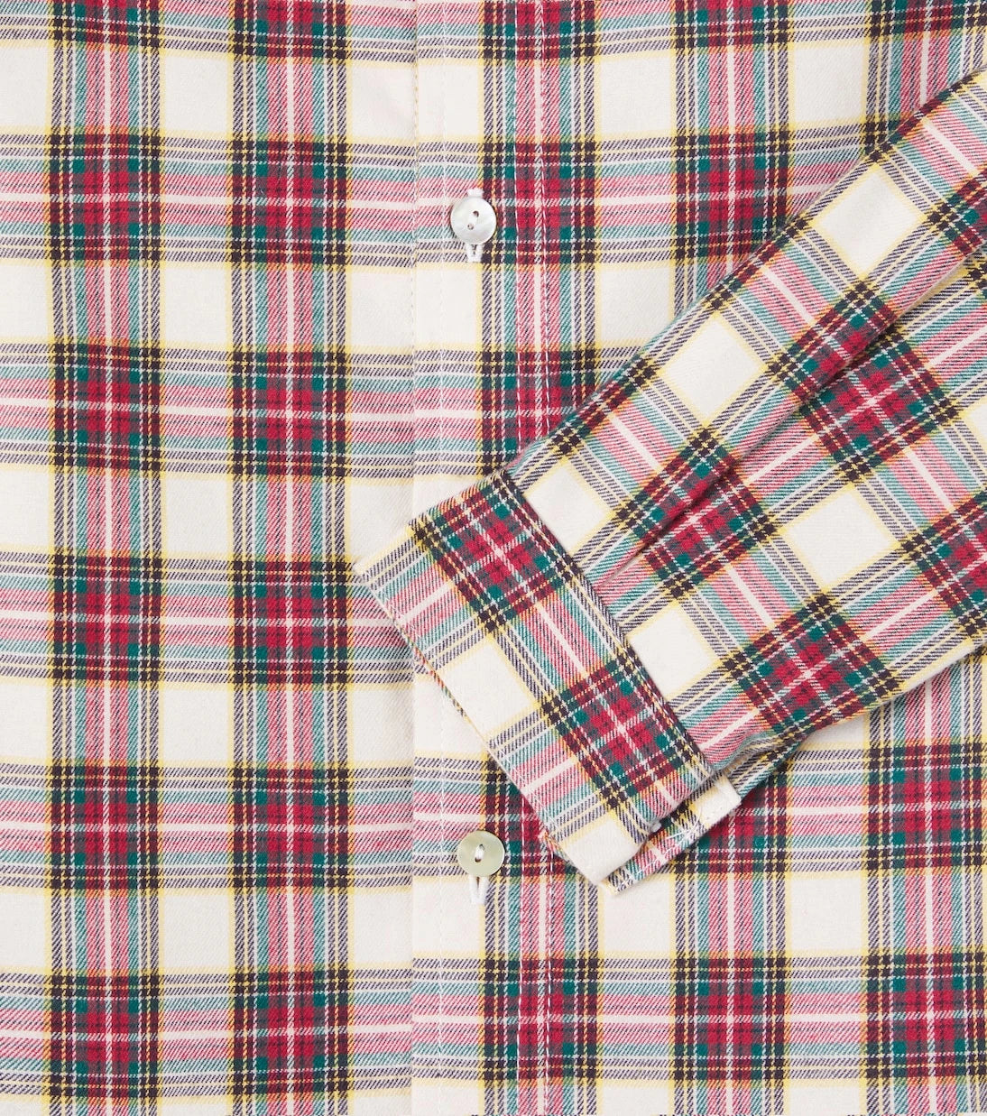 La Coqueta - Nico checked cotton flannel shirt