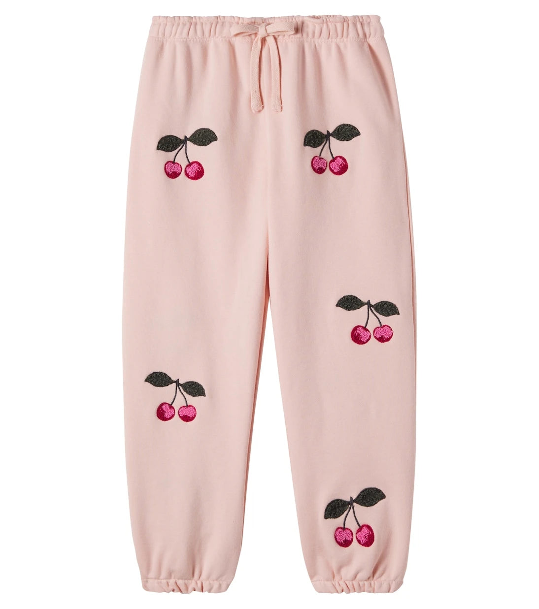 Konges Sløjd - Lou embroidered cotton-blend jersey sweatpants