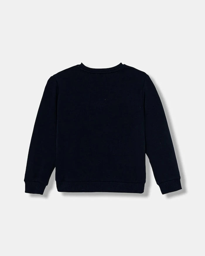 United Colors of Benetton Çocuk Pamuklu Sweatshirt