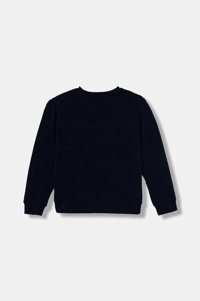 United Colors of Benetton Çocuk Pamuklu Sweatshirt