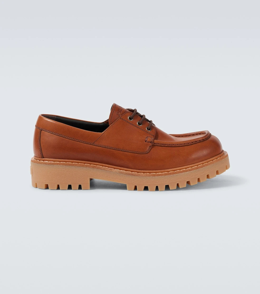 Prada - St. Moritz leather loafers