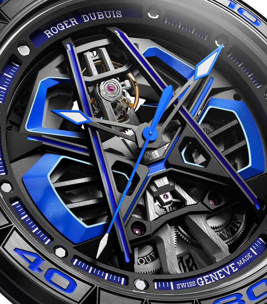 Roger Dubuis Carbon Excalibur Spider Huracan Sterrato MB Watch 45mm