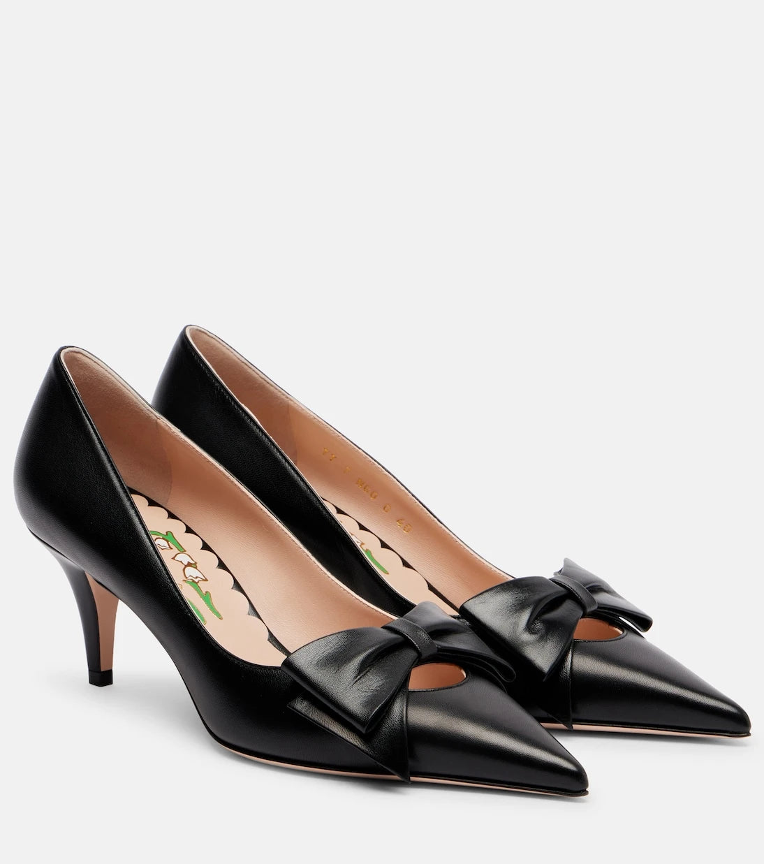 Valentino Garavani - Bowow 65 leather pumps