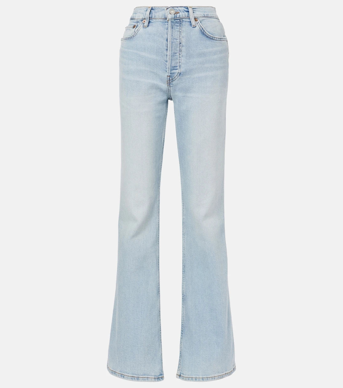Re/Done - The Riding Jean high-rise flared jeans