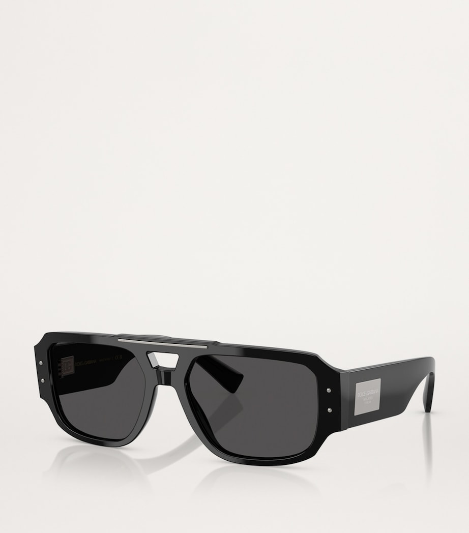 Dolce & Gabbana Acetate Pilot Sunglasses
