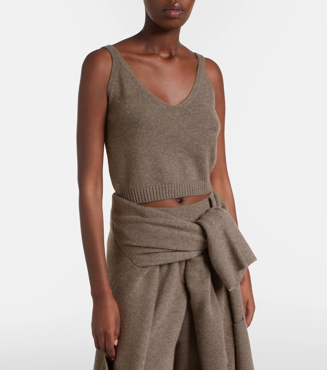 Lisa Yang - Violia cashmere crop top