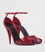 Givenchy Patent Leather Caged Heeled Sandals 95
