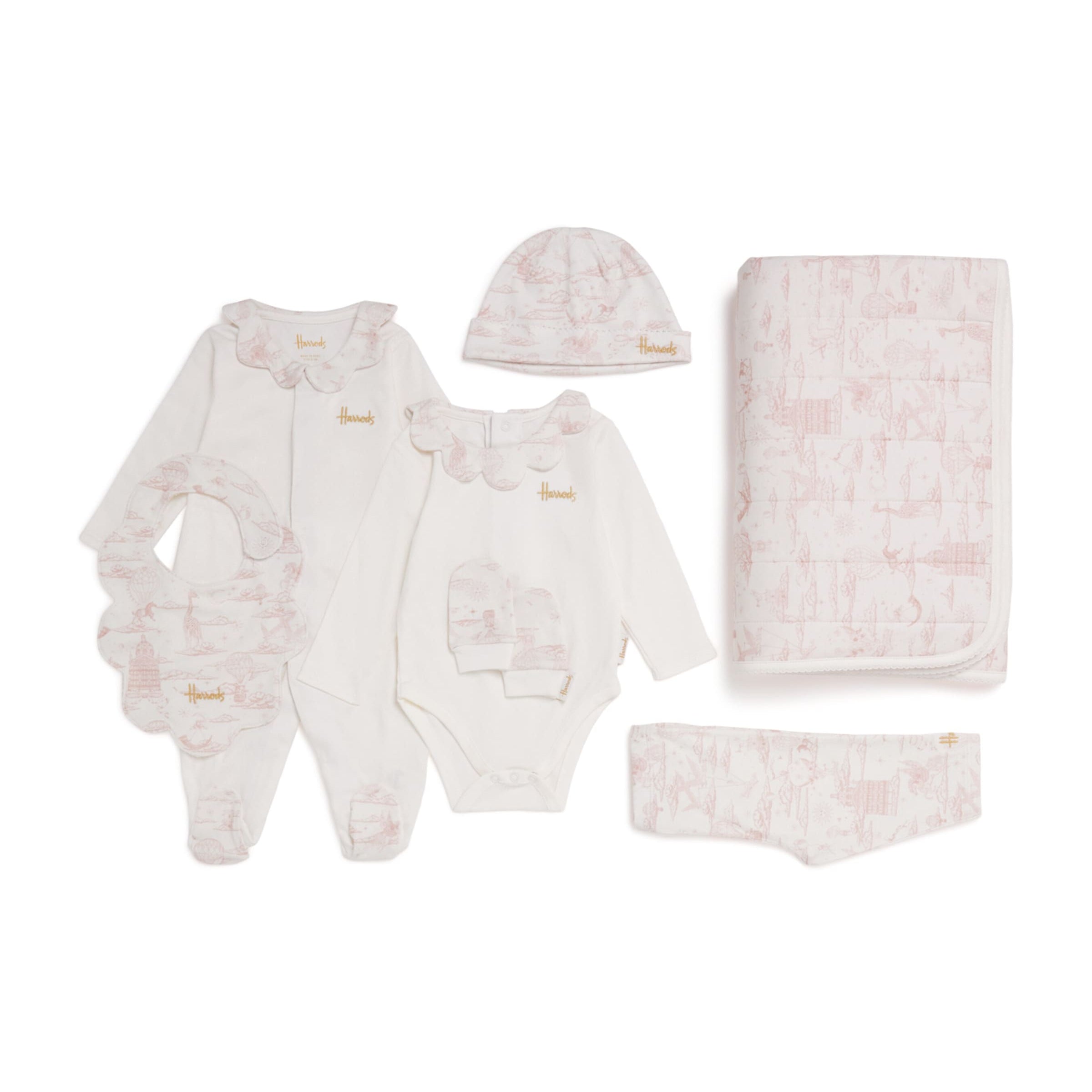 Cotton Jersey Balloon Baby Gift Set (0-18 Months)