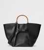 Large Leather Ralph Tote Bag