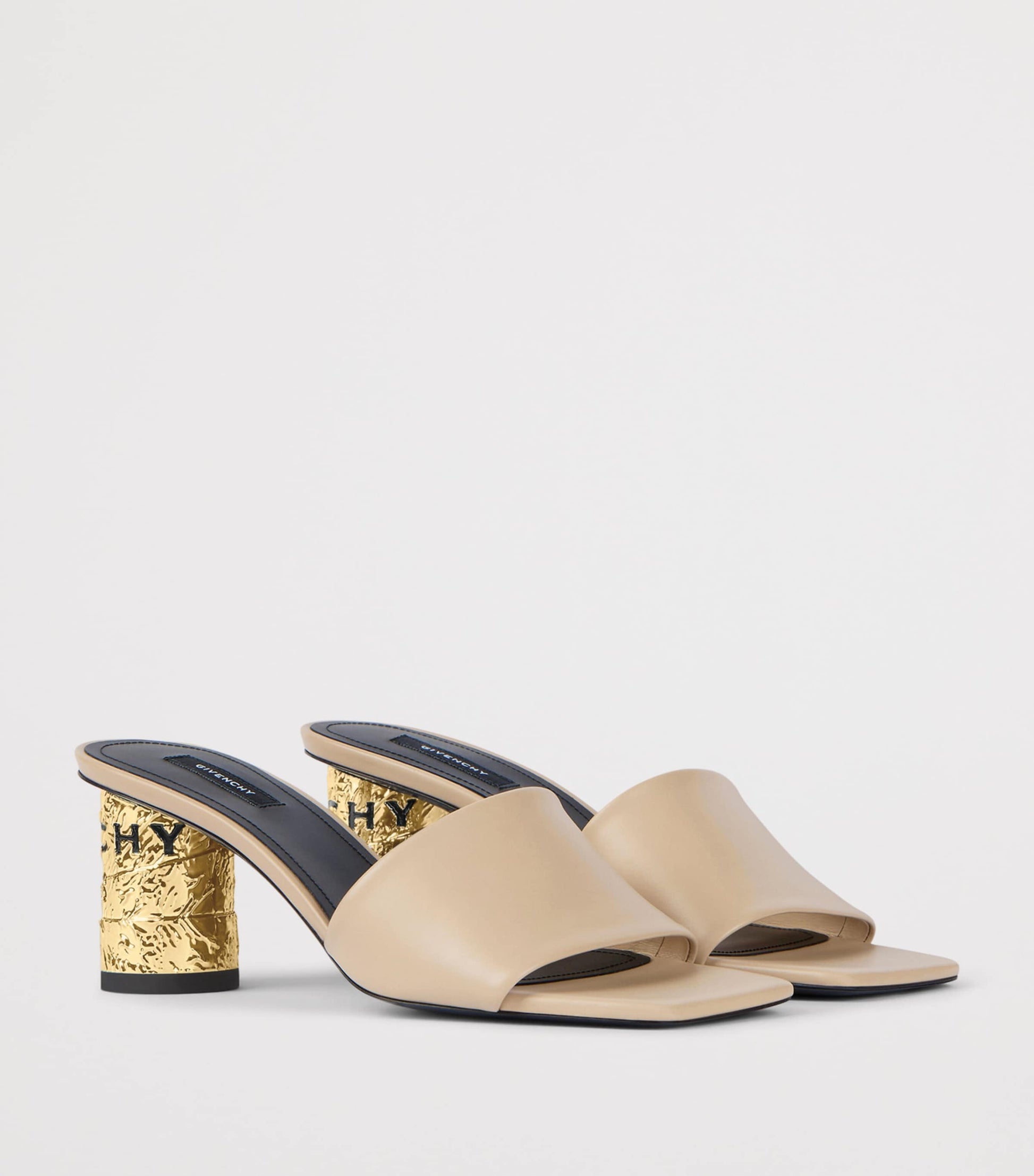 Givenchy Leather Heeled Mules 65