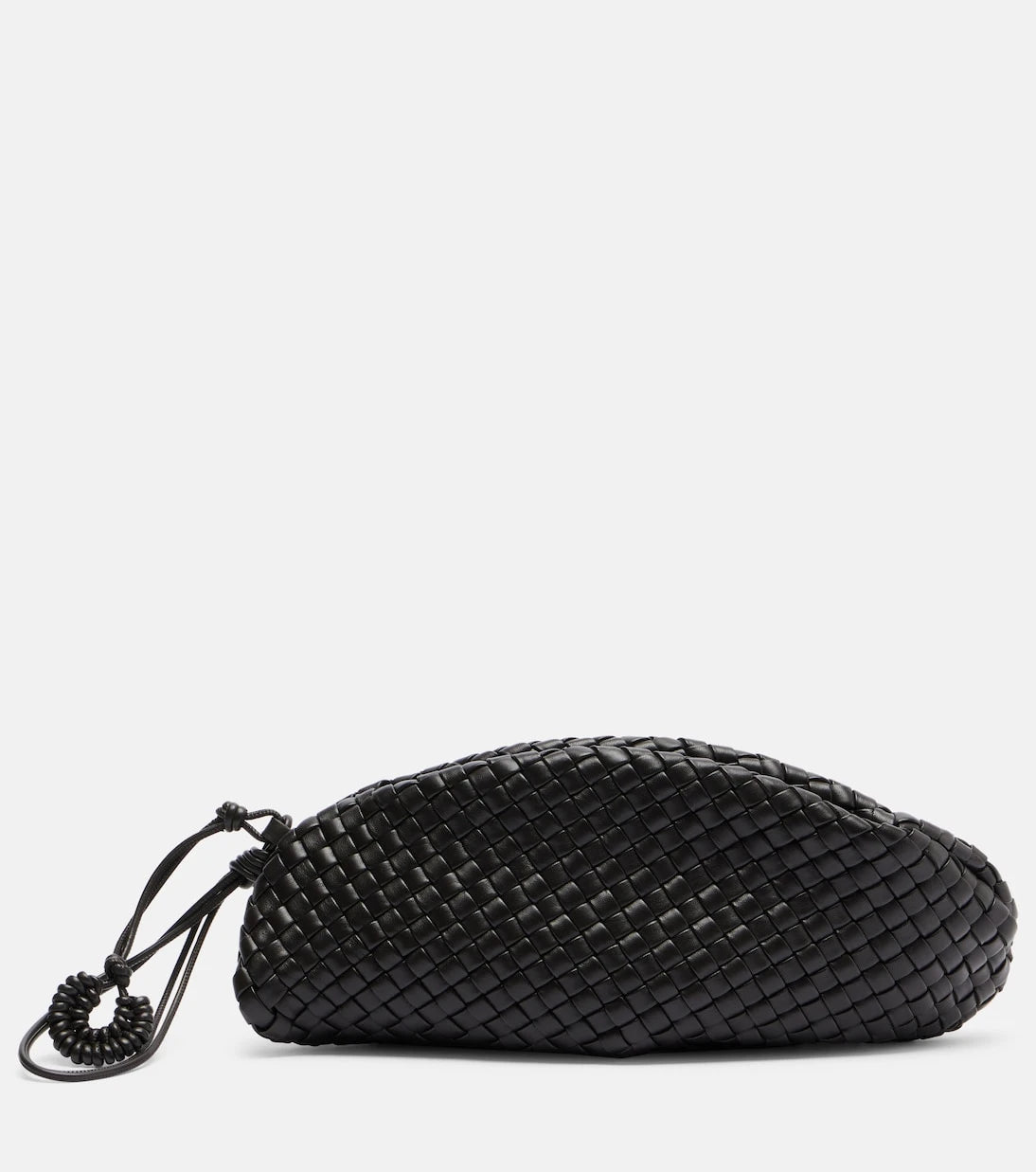 Bottega Veneta - Onda Small Intreccio leather clutch