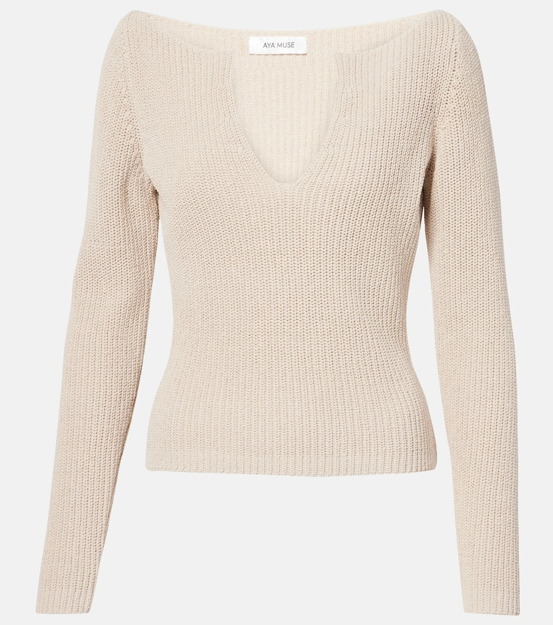 Aya Muse - Caeli cotton-blend top