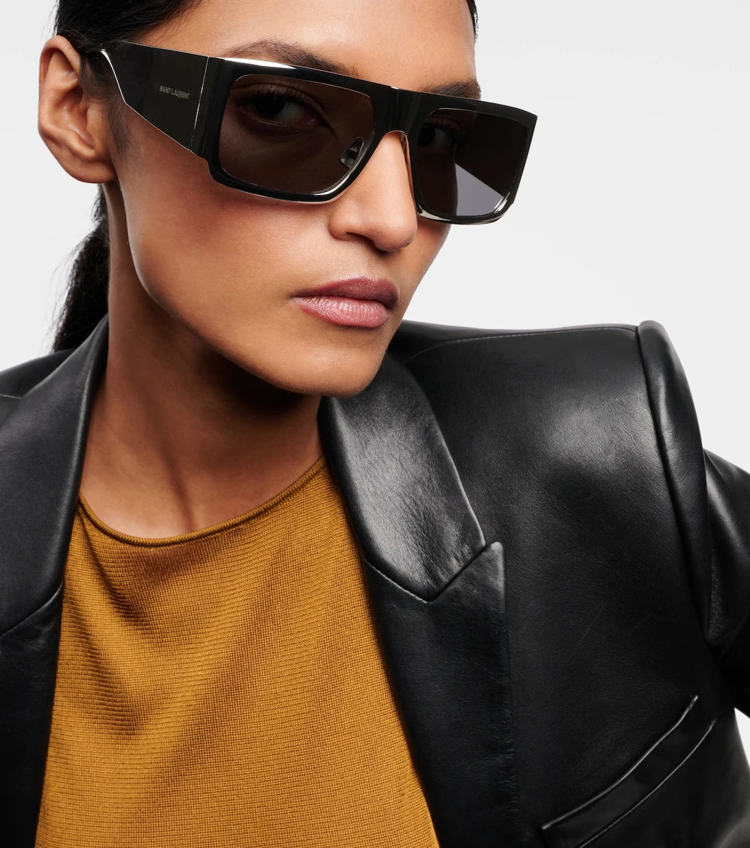 Saint Laurent - SL 635 flat-top sunglasses
