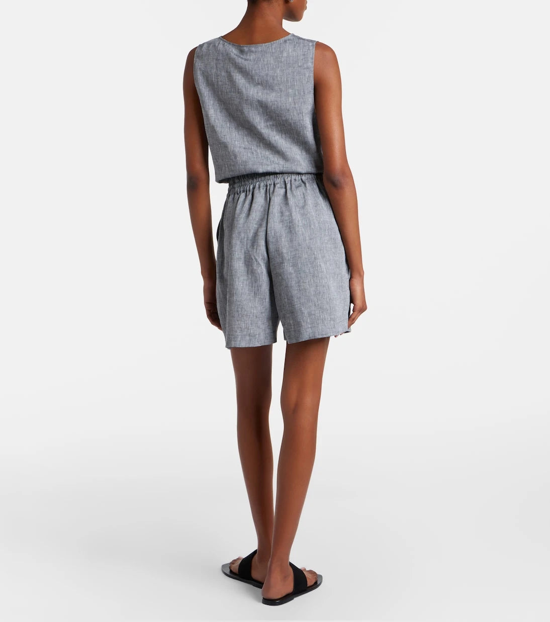 Asceno - Boston linen shorts