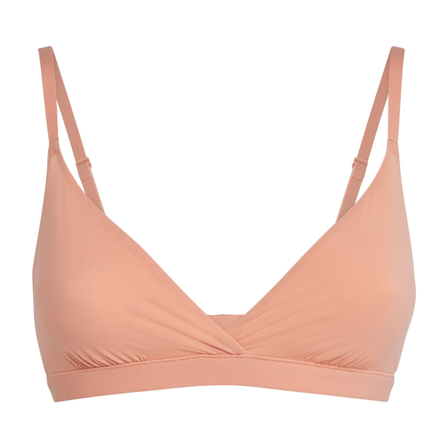 Orange Fits Everybody Crossover Bralette