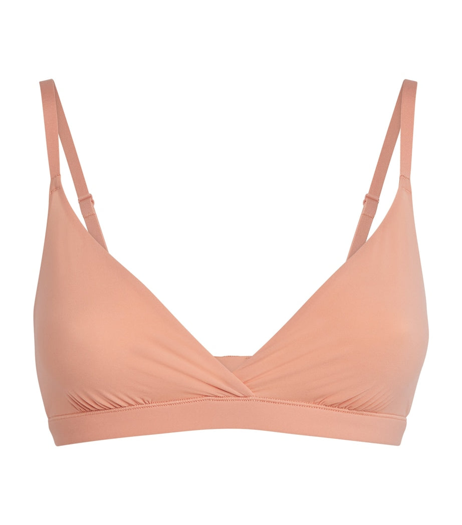 Orange Fits Everybody Crossover Bralette
