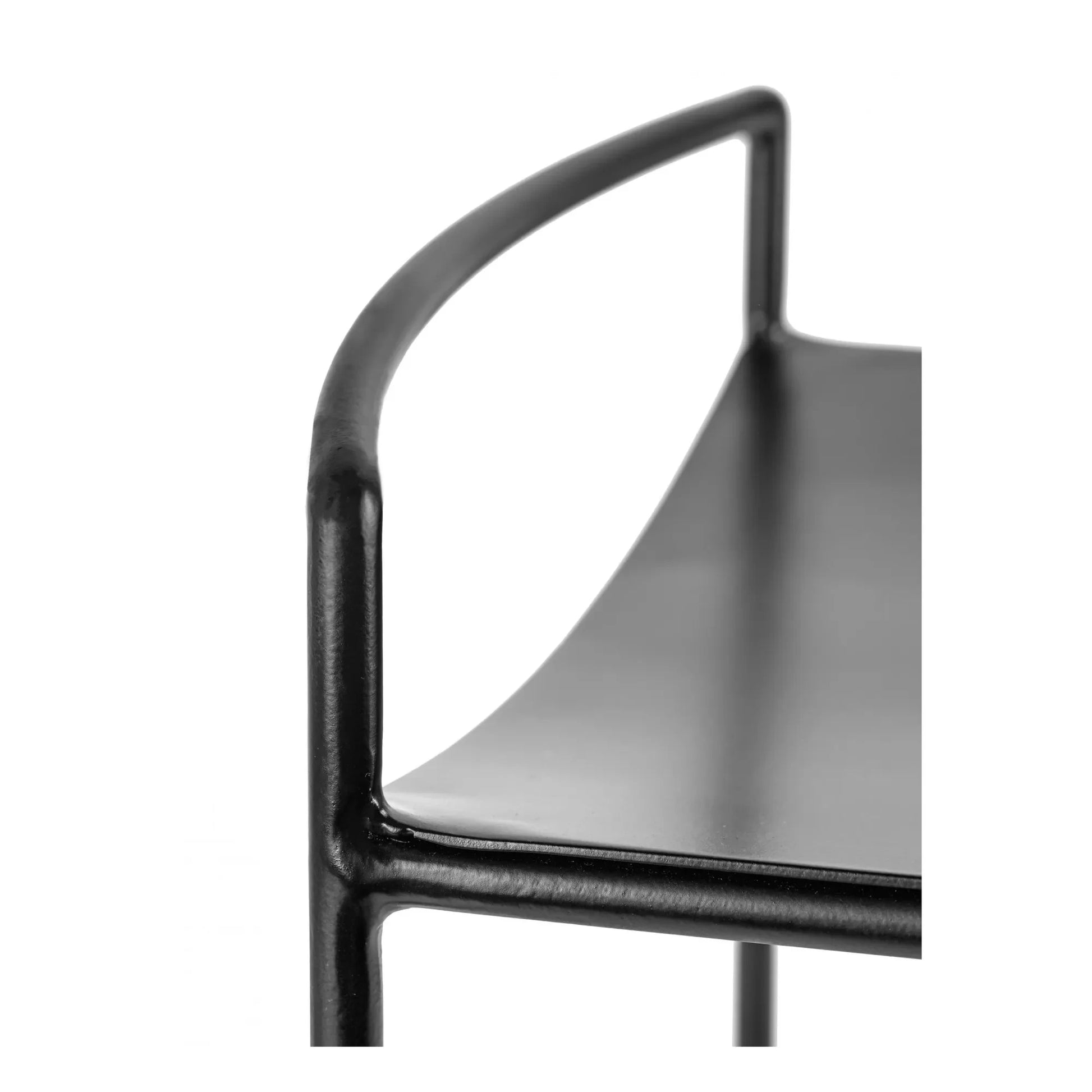 Serax - Nello metal bar stool | Black