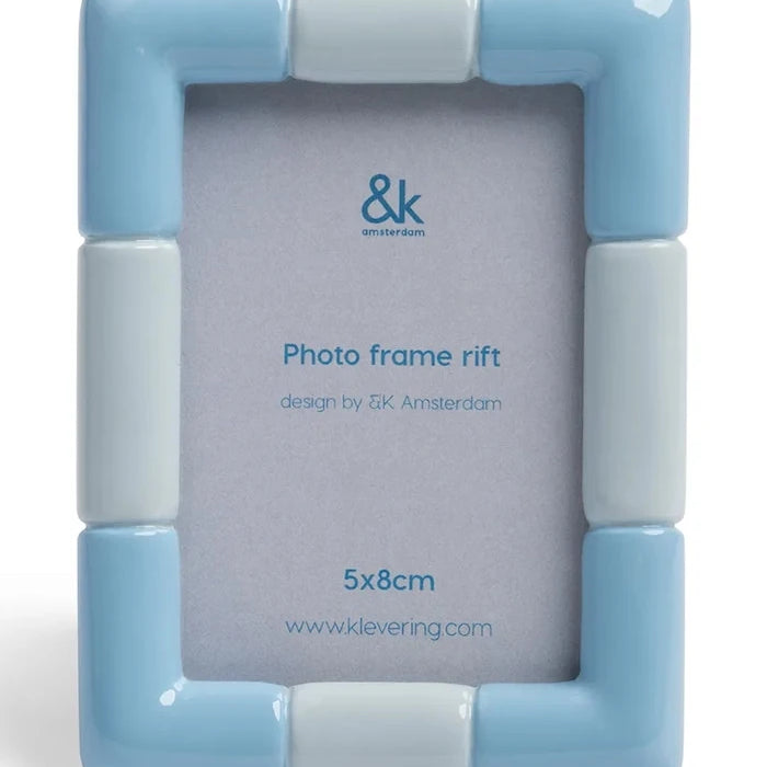 &k Amsterdam Dekoratif Plastik Çerçeve 13 x 7,5 cm