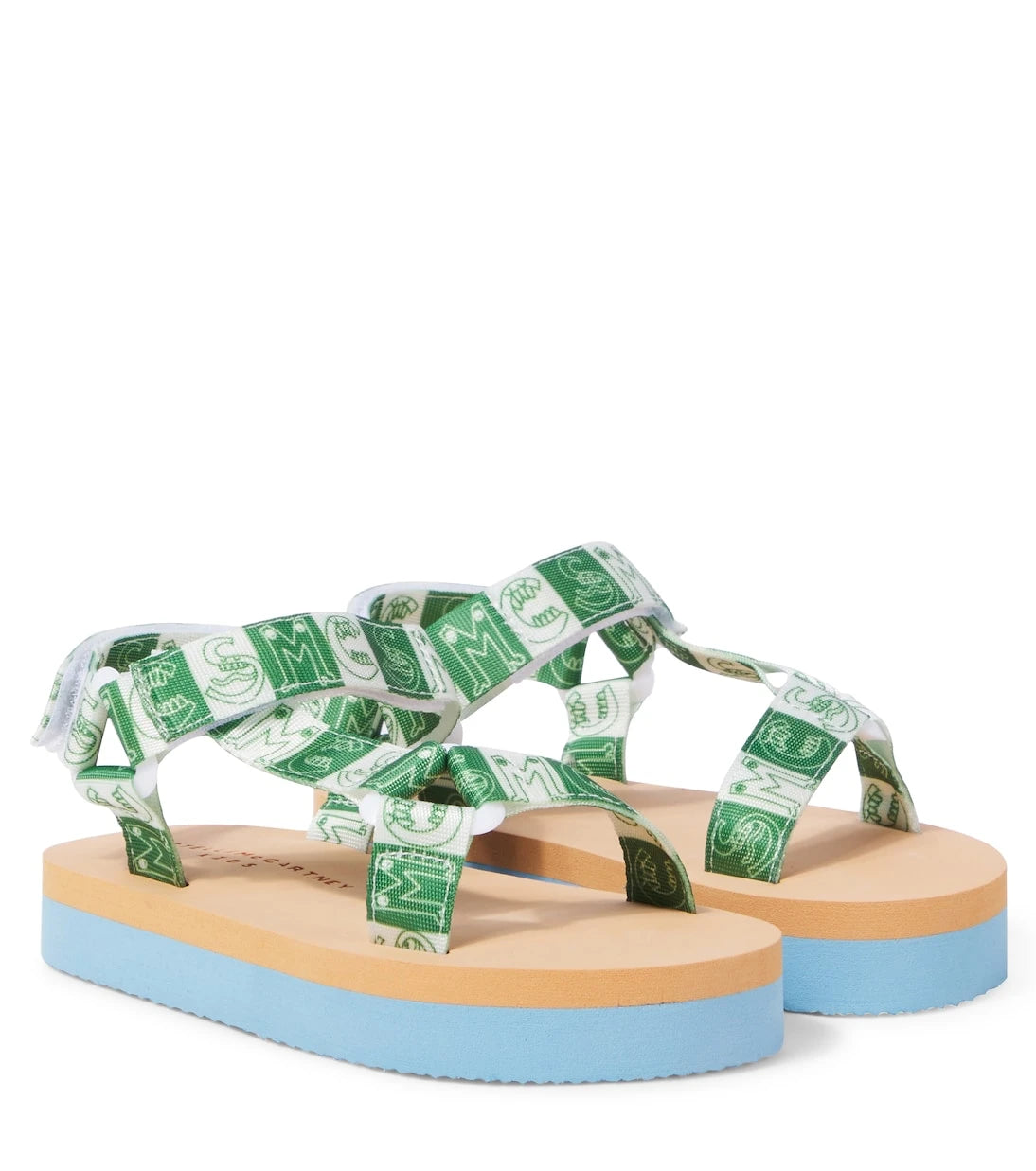 Stella McCartney Kids - Logo printed sandals