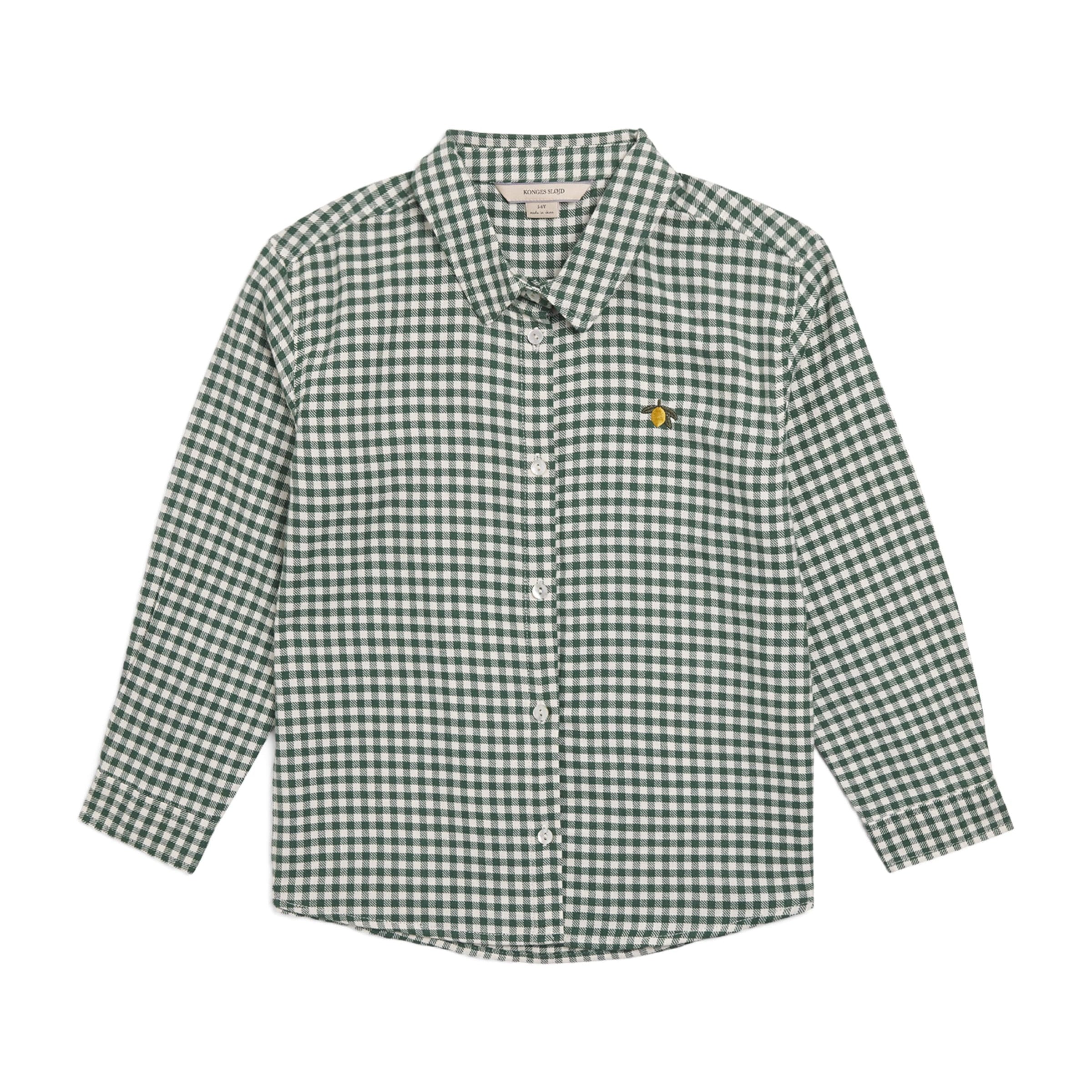 Organic Cotton Check Shirt (5-10 Years)