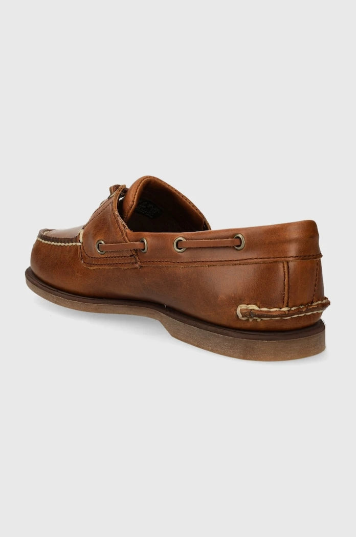 Кожени мокасини Timberland Classic Boat 2 Eye