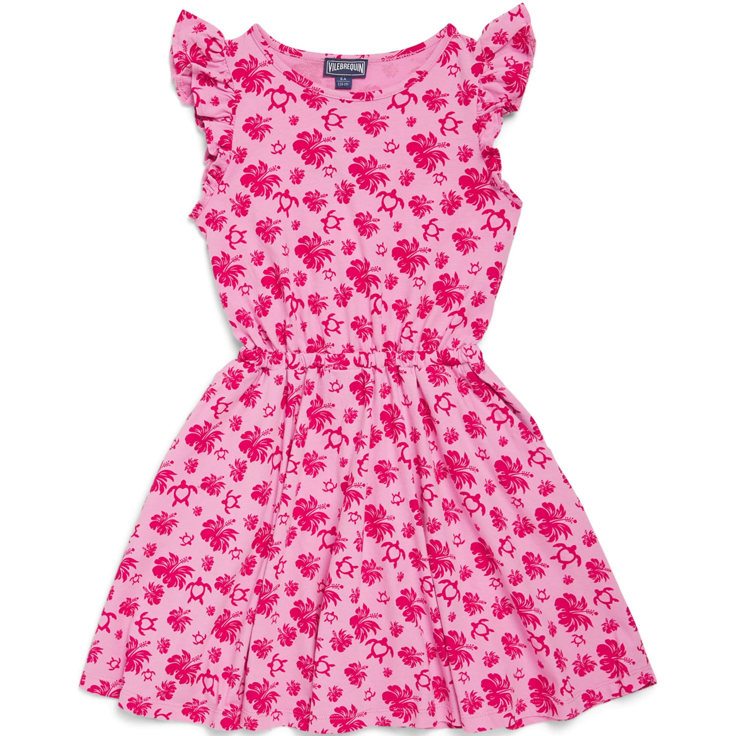 Vilebrequin Kids Cotton Tahiti Turtles Dress (2-12 Years)