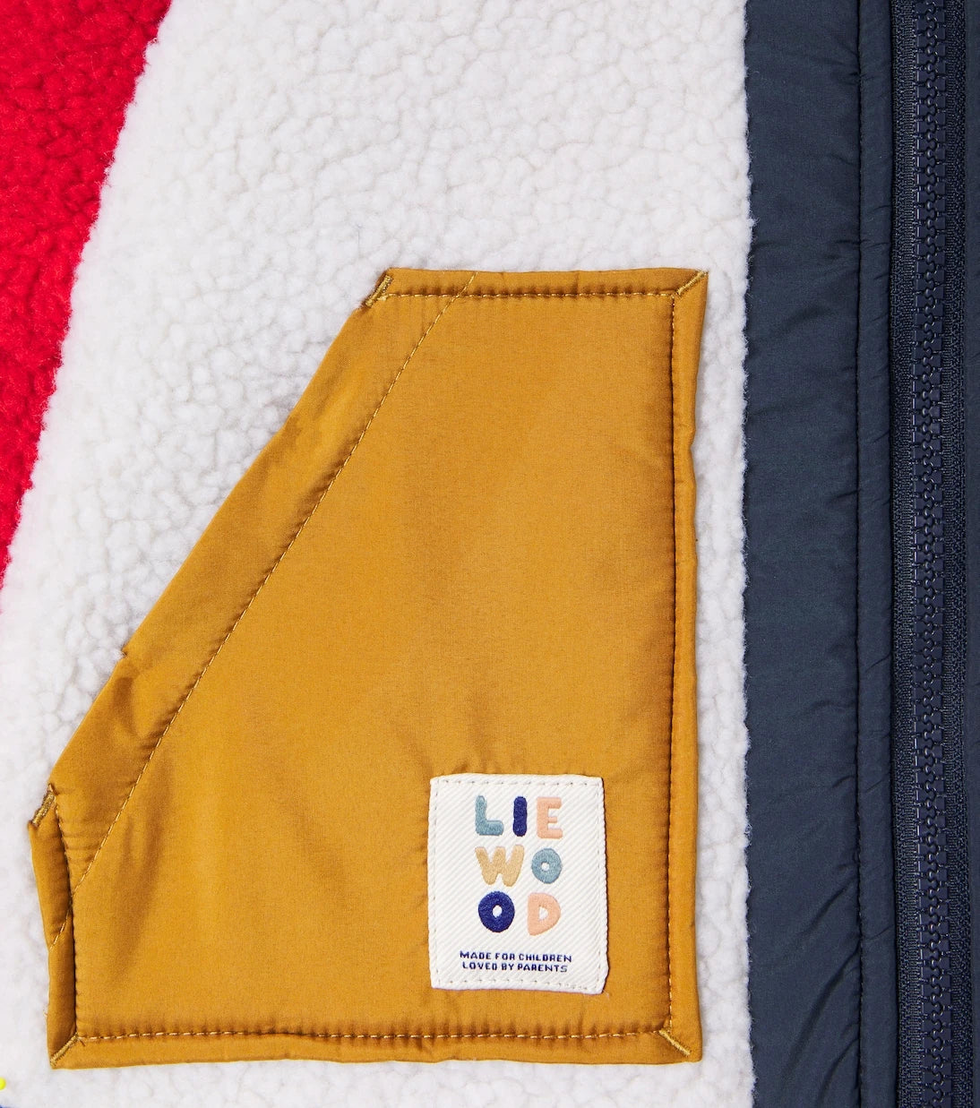 Liewood - Noam colorblocked teddy jacket
