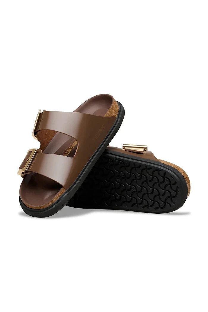 Birkenstock Kadın Deri Terlik Arizona Droplet Buckle