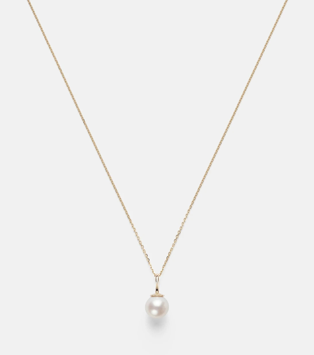 Stone and Strand - Essential 18kt gold necklace with pearl