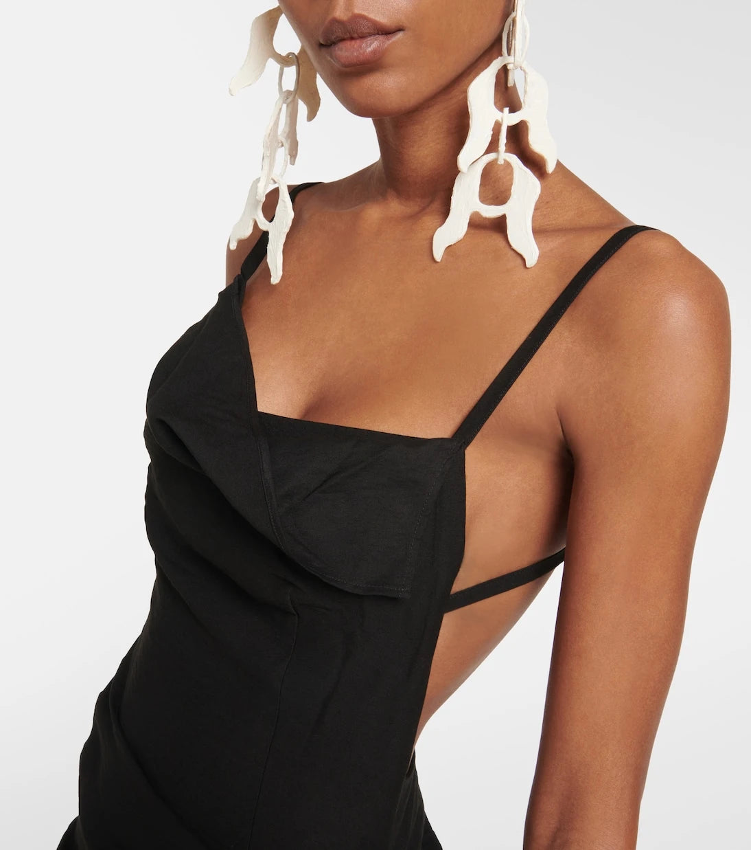 Jacquemus - La Robe Saudade voile maxi dress