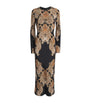Veronica Beard Multi Silk-Blend Lupita Maxi Dress