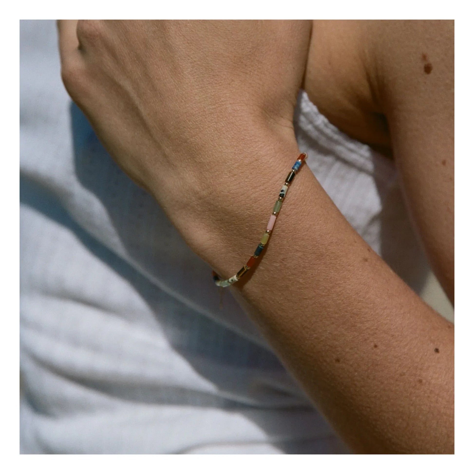 Camille Colette Studio - Baia bracelet | Green