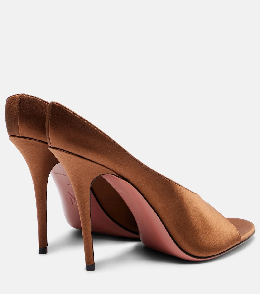 Amina Muaddi - Anok 105 satin mules