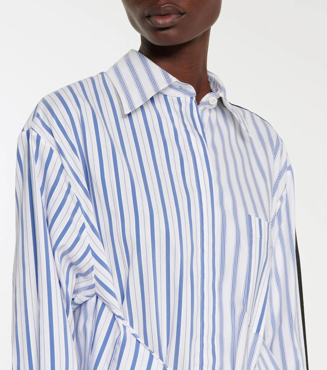 Peter Do - Striped shirt dress