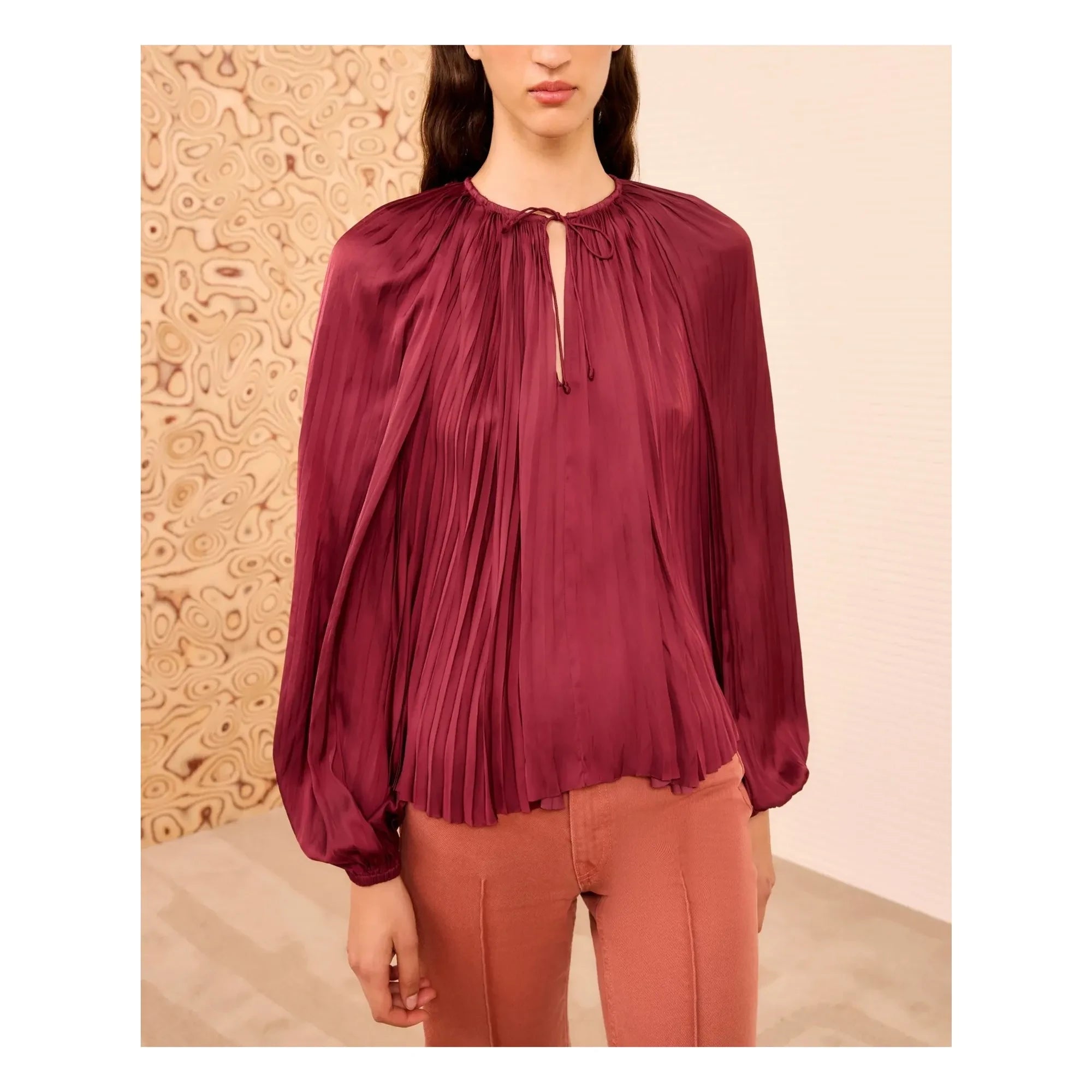 Ulla Johnson - Electra blouse  | Burgundy