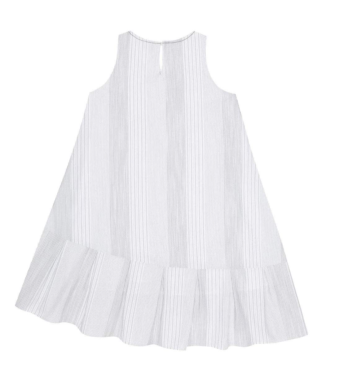 Brunello Cucinelli Kids - Striped cotton dress