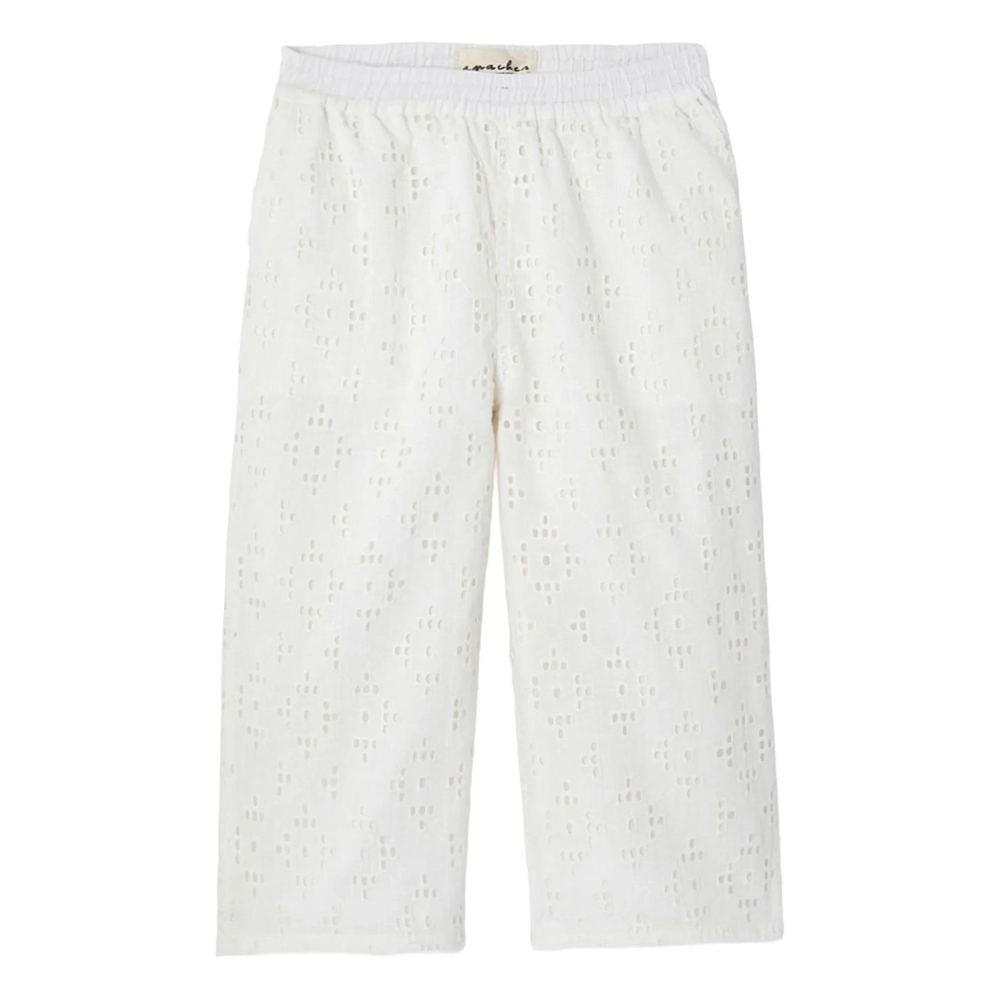 Apaches - Hitam Embroidery Trousers | Cream