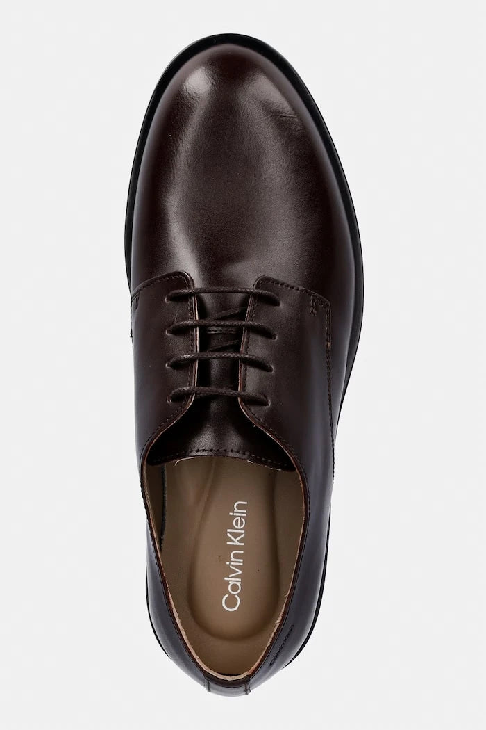 Calvin Klein Erkek Deri Ayakkabı ESS RUBBER DERBY LTH