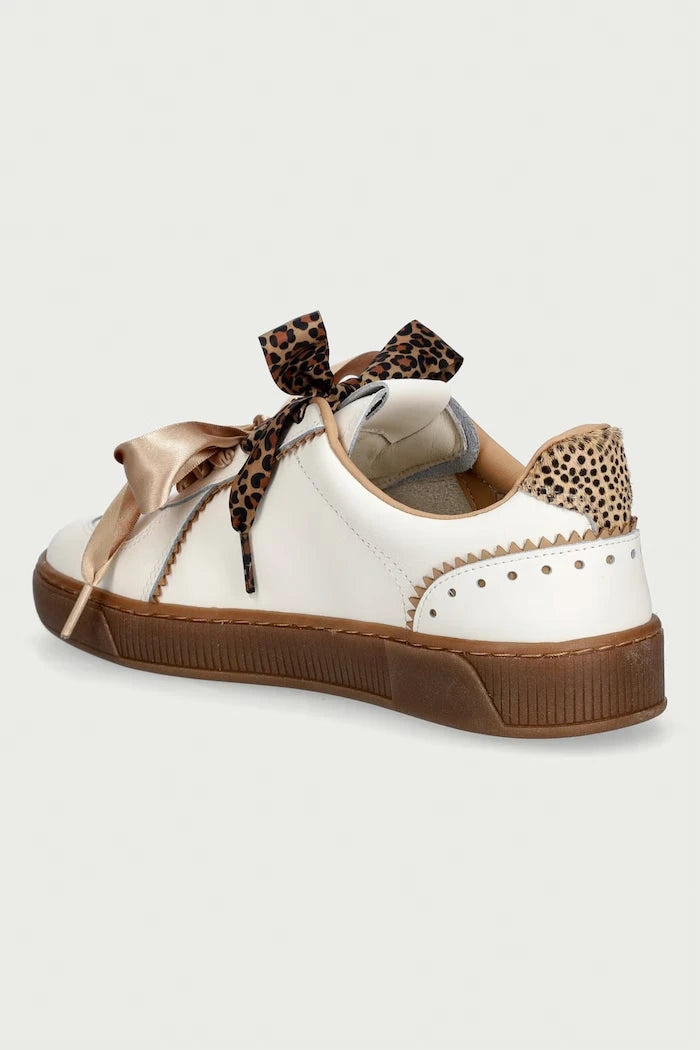 Gio+ Blue kadın deri sneaker